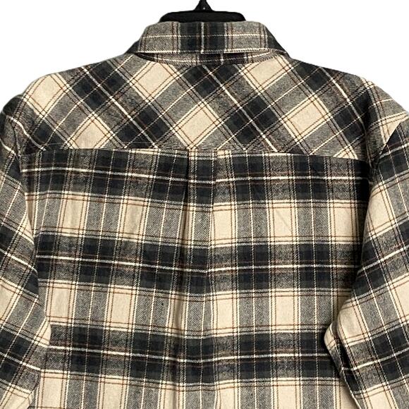 AG Los Angeles Men's Large "Aiden" Flannel Shirt Classic Fit Plaid NEW - Picture 6 of 13